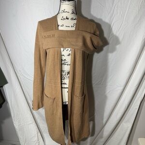 Talbots Camel Cardigan Sweater